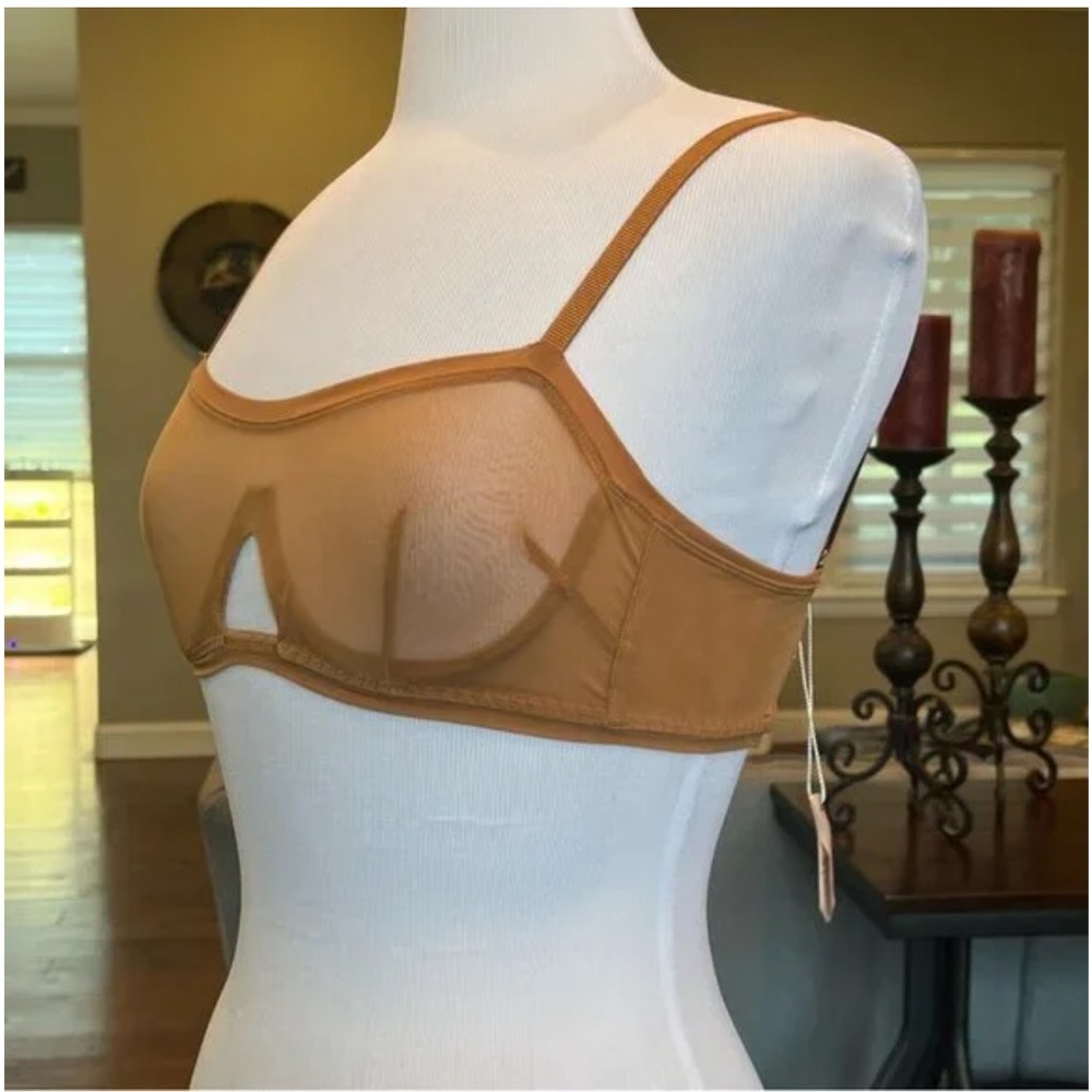 NWT We Are HAH X Free People Wired Bra 30-38C 30C 32C 34C 36C 38C Brown Sugar - Picture 3 of 13